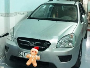 Kia Carens LX 1.6 MT   2010 - Bán Kia Carens LX 1.6 MT đời 2010, màu bạc, 299 triệu