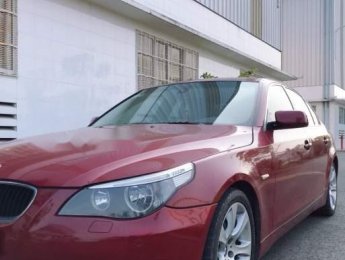 BMW 5 Series 530i 2005 - Bán BMW 5 Series 530i sản xuất năm 2005, màu đỏ, giá 420tr
