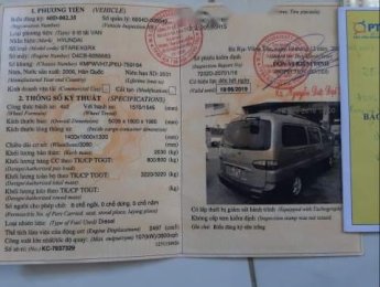 Hyundai Grand Starex   2006 - Bán Hyundai Grand Starex sản xuất 2006, nhập khẩu, máy khỏe lợi dầu