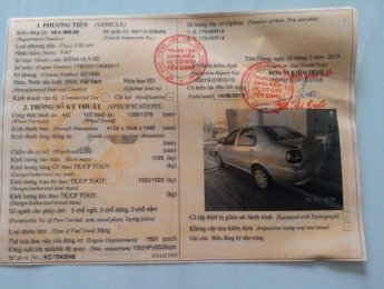 Fiat Siena   HLX   2003 - Cần bán lại xe Fiat Siena HLX sản xuất 2003, màu bạc, xe cũ nhưng chạy bốc êm
