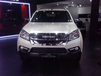Isuzu MU-X   3.0 AT 2017 - Bán xe Isuzu MUX 3.0 AT sản xuất 2017, màu trắng, nhập khẩu