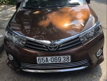 Toyota Corolla altis 2.0V AT 2015 - Bán ô tô Toyota Corolla altis 2.0V AT đời 2015, màu nâu xe gia đình