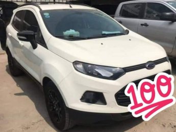 Ford EcoSport    Titanium 2016 - Cần bán Ford EcoSport Titanium sản xuất 2016, màu trắng, số tự động