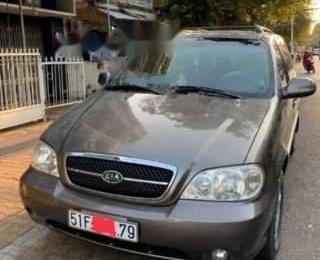 Kia Carnival    GS 2.5 MT   2007 - Bán Kia Carnival 2007 số sàn, màu xám