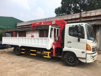Xe tải Trên 10 tấn E 2019 - Xe Hino 11 tấn gắn cẩu 3 tấn- Thanh lý- Trả góp 90%