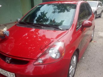 Honda FIT 1.5 AT 2008 - Bán ô tô Honda FIT 1.5 AT sản xuất năm 2008, màu đỏ, nhập khẩu nguyên chiếc  