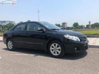 Toyota Corolla altis   2010 - Cần bán Toyota Corolla altis sản xuất năm 2010, màu đen, xe 1 chủ từ đầu