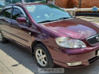 Toyota Corolla altis  1.8G MT   2002 - Bán xe Corola Altis 1.8 MT 2002, số sàn, màu đỏ đô quý phái, gầm bệ chắc chắn