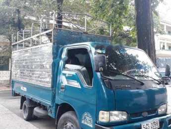 Kia K3000S 2000 - Bán xe Kia K3000S màu xanh, sx năm 2000, xe mui bạt thùng inox, máy móc gầm bệ chắc chắn