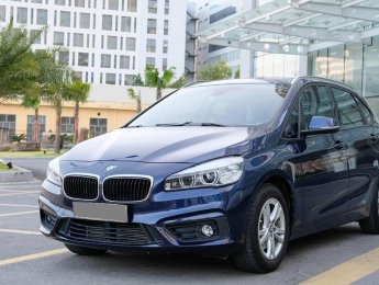 BMW 2 Series AT 2015 - Bán BMW 218i sx 2015 tự động màu xanh full option tuyệt đẹp