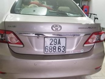 Toyota Corolla altis 2013 - Cần bán Toyota Corolla altis sản xuất năm 2013, màu vàng chính chủ