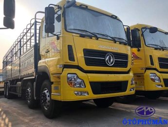 Xe tải Trên 10 tấn 2017 - Xe tải Dongfeng 4 chân bửng, nâng tải trọng 17 tấn 9 nhập khẩu