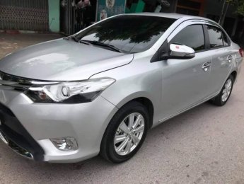 Toyota Vios   G 2017 - Bán Toyota Vios G sản xuất 2017, màu bạc, xe không lỗi, giấy tờ chính chủ