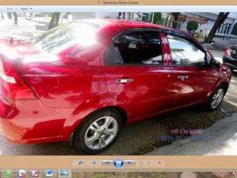 Chevrolet Aveo 2017 - Cần bán lại xe Chevrolet Aveo 2017, màu đỏ xe gia đình, 370tr