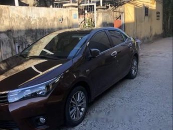 Toyota Corolla altis 2016 - Bán Toyota Corolla altis sản xuất năm 2016, màu nâu  