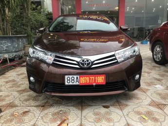 Toyota Corolla altis 1.8G AT 2015 - Bán Toyota Corolla altis màu đồng 1.8 2015