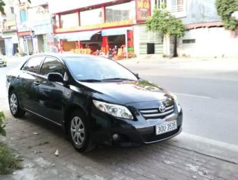 Toyota Corolla   XLi   2009 - Cần bán gấp Toyota Corolla XLi sản xuất 2009, màu đen số tự động, giá 450tr