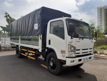 Xe tải 5 tấn - dưới 10 tấn 2018 - Bán gấp xe tải Isuzu 8T4 thùng dài 6m1 giá siêu rẻ, 120tr nhận xe ngay