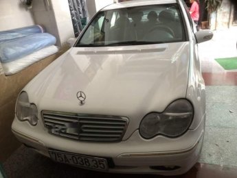 Mercedes-Benz C class    2001 - Bán Mercedes năm 2001, màu trắng, gia đình bảo dưỡng kỹ