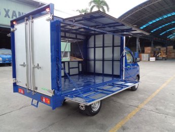 Xe tải 500kg - dưới 1 tấn Kenbo 2019 - Bán xe tải bán hàng lưu động, thùng cánh dơi, hỗ trợ trả góp