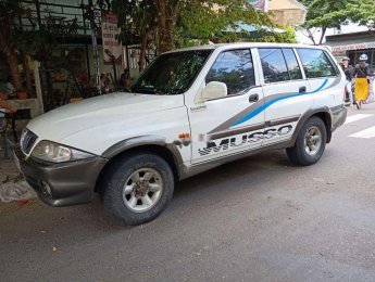 Ssangyong Musso    2002 - Bán Ssangyong Musso năm 2002, màu trắng, nhập khẩu