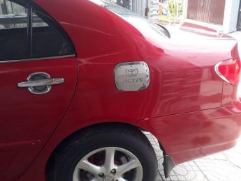 Toyota Corolla altis   2002 - Cần bán gấp Toyota Corolla altis năm sản xuất 2002, màu đỏ, không kinh doanh