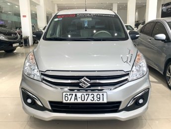 Suzuki Ertiga 1.4 AT 2018 - Bán xe Suzuki Ertiga 1.4 AT 2018 màu bạc, trả trước chỉ từ 138 triệu