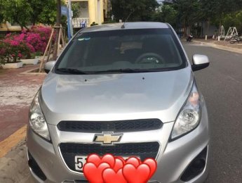 Chevrolet Spark   LS 2015 - Gia đình bán lại xe Chevrolet Spark LS đời 2015, màu bạc