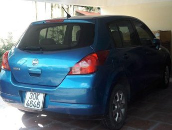 Nissan Tiida   2008 - Cần bán gấp Nissan Tiida đời 2008, màu xanh lam, xe nhập