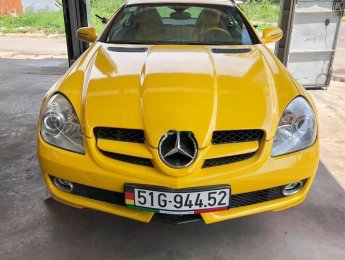 Mercedes-Benz SLK class  SLK350   2008 - Bán Mercedes SLK350 2008, màu vàng, nhập khẩu