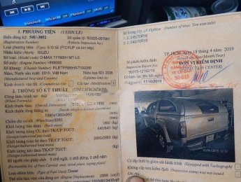 Isuzu Dmax 2010 - Xe Isuzu Dmax sản xuất năm 2010, màu bạc, 320tr