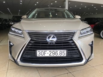 Lexus RX350 Luxury 2017 - Bán ô tô Lexus RX350 luxury năm 2017, màu vàng, xe nhập