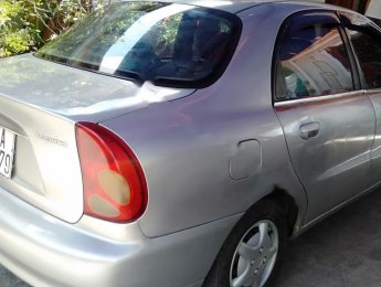 Daewoo Lanos LS 2003 - Xe Daewoo Lanos LS đời 2003, màu bạc xe gia đình
