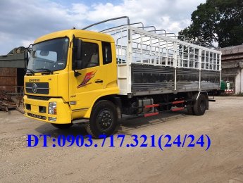Xe tải 5 tấn - dưới 10 tấn 2022 - Xe tải DongFeng 9 tấn b180, gía bán xe tải DongFeng B180 thùng dài 7m6