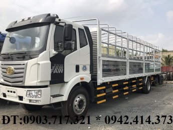 Xe tải 5 tấn - dưới 10 tấn 2019 - Xe tải Faw 7T25 – 7250 Kg thùng dài 9m7 mui bạt mở 9 bửng. Xe tải Faw 7T25 chở 8 tấn thùng dài 9m7