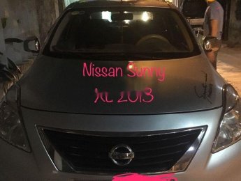 Nissan Sunny  XL  2013 - Lên đời bán xe Nissan Sunny XL sản xuất năm 2013, màu xám  