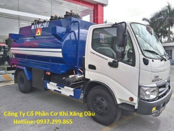 Hino Dutro    2019 - Bán xe bồn Hino 6 khối Dutro XZU342L 2019 trả góp uy tín TPHCM