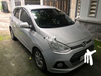 Hyundai Grand i10 2016 - Bán Hyundai Grand i10 đời 2016, màu bạc, nhập khẩu số sàn