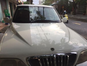 Ssangyong Musso  MT 2003 - Xe Ssangyong Musso MT năm sản xuất 2003, màu trắng, nhập khẩu xe gia đình