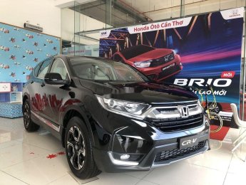 Honda CR V   2019 - Bán Honda CR V sản xuất năm 2019, màu đen, nhập khẩu  