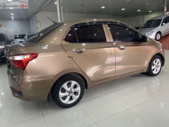 Hyundai Grand i10 2017 - Bán xe cũ Hyundai Grand i10 2017, màu nâu