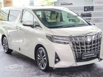 Toyota Alphard Luxury  2019 - Cần bán xe hạnh sang Toyota Alphard Luxury đời 2019, màu trắng, giá cạnh tranh