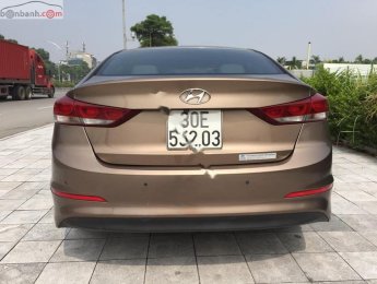 Hyundai Lantra 2.0AT 2016 - Cần bán gấp Hyundai Lantra 2.0AT sản xuất 2016, màu nâu chính chủ, giá 585tr