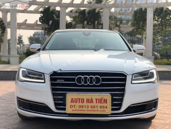 Audi A8   2015 - Bán Audi A8 năm sản xuất 2015, màu trắng, nhập khẩu  