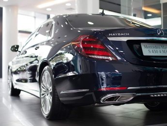 Mercedes-Benz Maybach S560 2019 - Xe sẵn tại kho - Giao ngay miễn phí, Mercedes-Benz Maybach S560, năm 2019, màu xanh lam