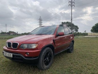 BMW X5 2003 - Cần bán xe BMW X5 2003, màu đỏ, nhập khẩu