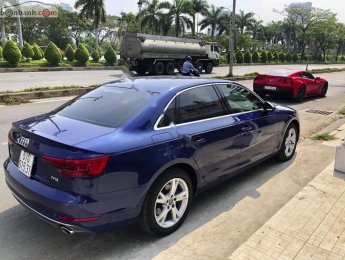 Audi A4 2.0 TFSI 2017 - Bán xe cũ Audi A4 2.0 TFSI sản xuất năm 2017, màu xanh lam, xe nhập