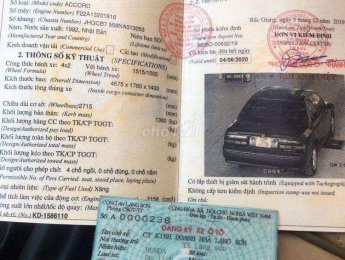 Honda Accord 1992 - Bán Honda Accord năm sản xuất 1992, nhập khẩu nguyên chiếc, 55 triệu