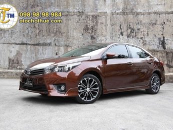 Toyota Corolla altis Altis 1.8g 2015 - Cần bán Toyota Corolla Altis 1.8G đời 2015, màu nâu, giá chỉ 520 triệu