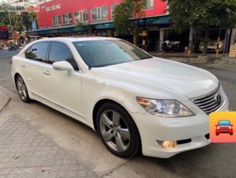 Lexus LS 460L 2010 - Cần bán gấp Lexus LS 460L 2010, màu trắng, nhập khẩu nguyên chiếc